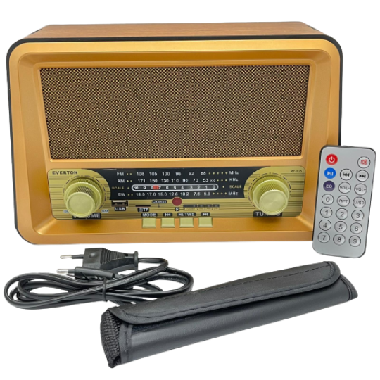Everton RT-825BT USB/SD/FM/Bluetooth Destekli Kumandalı Nostaljik Radyo