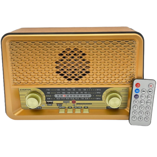 Everton RT-826BT USB/SD/FM/Bluetooth Destekli Kumandalı Nostaljik Radyo