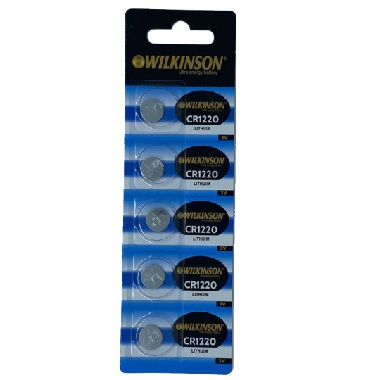 WILKINSON 1220 3V Lityum Düğme Pil 5'li Paket 