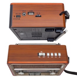 Everton RT-305BT USB/TF/FM/Bluetooth Destekli Nostaljik Radyo