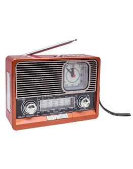 Everton RT-306BT USB/TF/FM/Bluetooth Destekli Saat Göstergeli Nostaljik Radyo