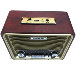 Everton RT-871BT USB-SD-FM-Bluetooth Destekli Nostaljik Radyo