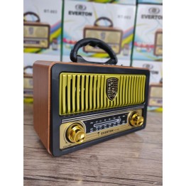 Everton RT-863BT USB/SD/FM/Bluetooth Destekli Kumandalı Nostaljik Radyo
