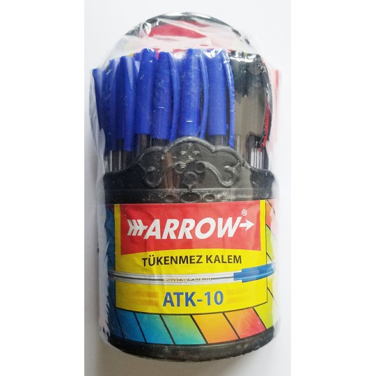 Arrrow 40 Adet Tükenmez Kalem 3 Renk