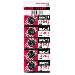 Maxell CR2032 3V Lityum Düğme Pil 5'li Paket